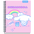 CUADERNO UNIVERSITARIO PROARTE CINNAMOROLL GLITTER 7MM 100H 14