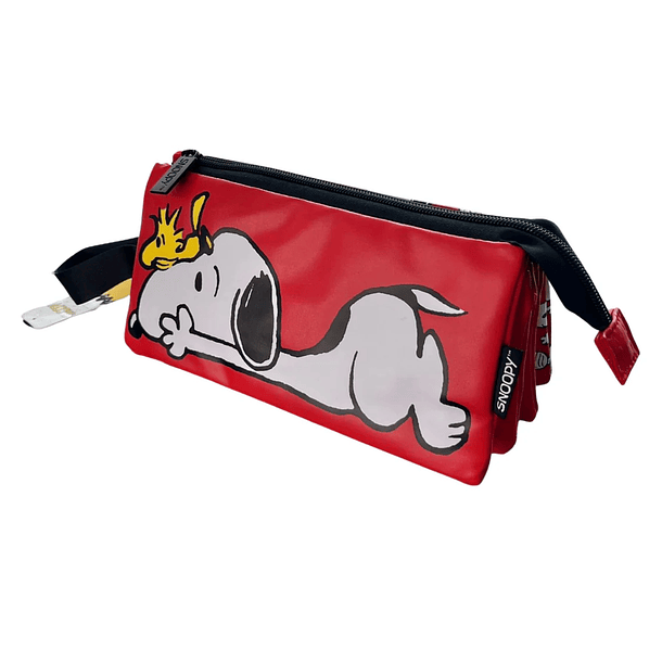 CARTUCHERA CUADRUPLE SNOOPY MOOVING 1