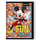 CUADERNO COLLEGE MICKEY 7MM 80 HOJAS PROARTE 5