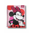 CUADERNO UNIVERSITARIO 100 HOJAS 7MM MINNIE COLLAGE PACK 10 3