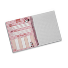 CUADERNO UNIVERSITARIO 100 HOJAS 7MM MINNIE COLLAGE PACK 10 4