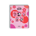 CUADERNO UNIVERSITARIO 100 HOJAS 7MM MINNIE COLLAGE PACK 10 5