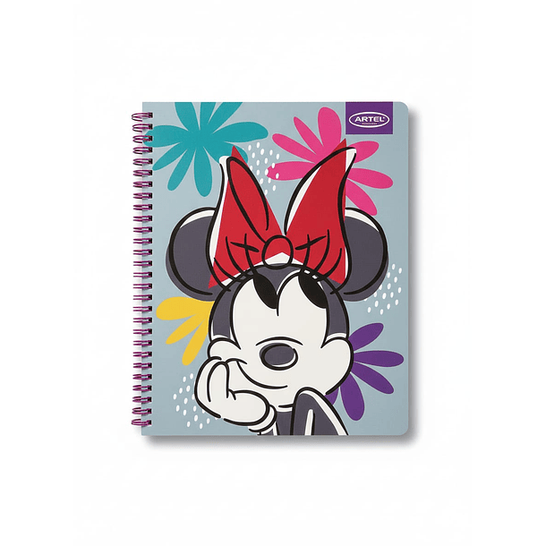 CUADERNO UNIVERSITARIO ARTEL 100H 7MM MINNIE BOW PACK 10 2