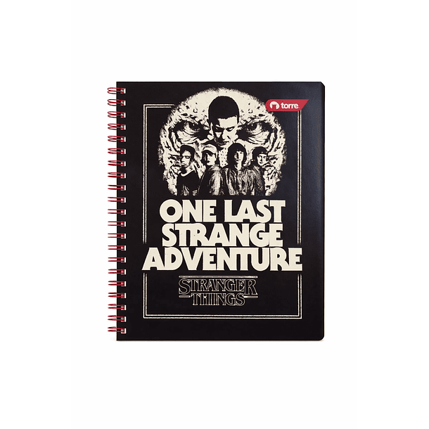 CUADERNO UNIVERSITARIO TORRE 7MM 100H STRANGER THINGS 8