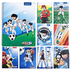 CUADERNO UNIVERSITARIO PROARTE 100H 7MM TSUBASA 1