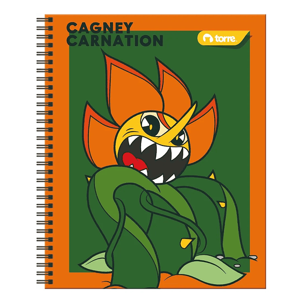 CUADERNO UNIVERSITARIO TORRE 7MM 100H CUPHEAD 2