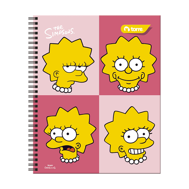 CUADERNO UNIVERSITARIO TORRE LOS SIMPSONS 100H PACK 10  2