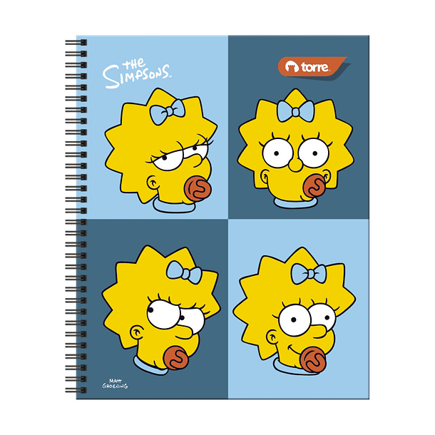 CUADERNO UNIVERSITARIO TORRE LOS SIMPSONS 100H PACK 10  4
