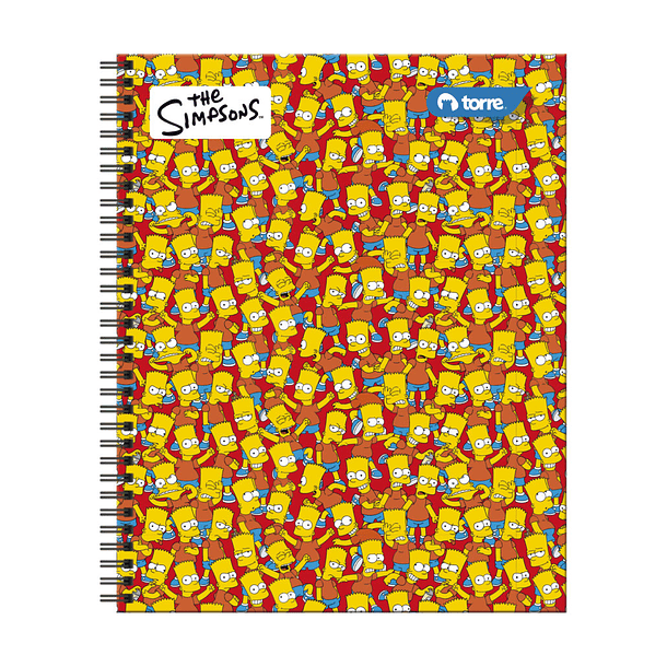 CUADERNO UNIVERSITARIO TORRE LOS SIMPSONS 100H PACK 10  6