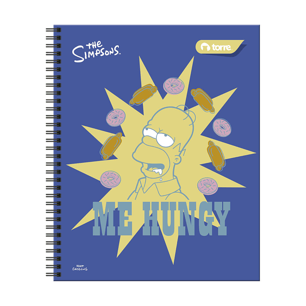 CUADERNO UNIVERSITARIO TORRE LOS SIMPSONS 100H PACK 10  10