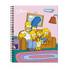 CUADERNO UNIVERSITARIO TORRE LOS SIMPSONS 100H PACK 10  12