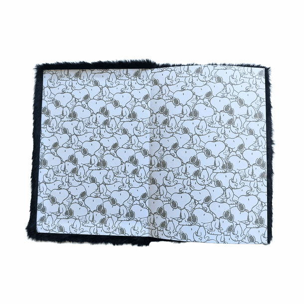 LIBRETA NOTES A5 LÍNEAS TAPA PELUCHE MOOVING SNOOPY 5