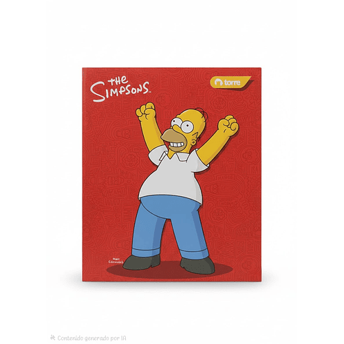 ARCHIVADOR OFICIO ANCHO LOS SIMPSONS TORRE