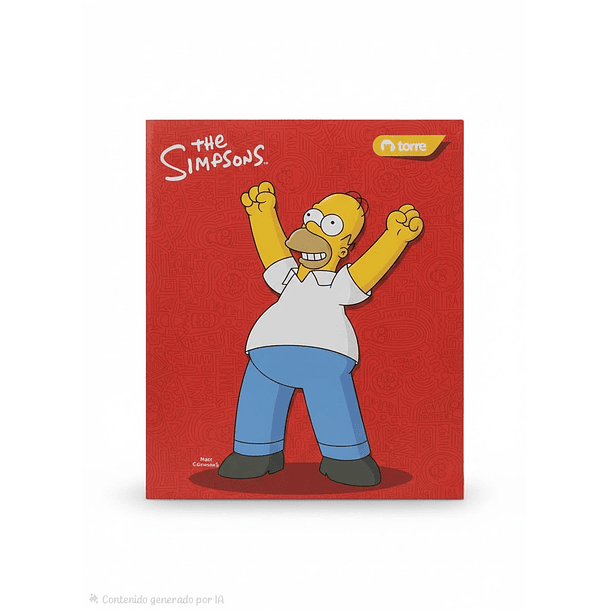 ARCHIVADOR OFICIO ANCHO LOS SIMPSONS TORRE 1