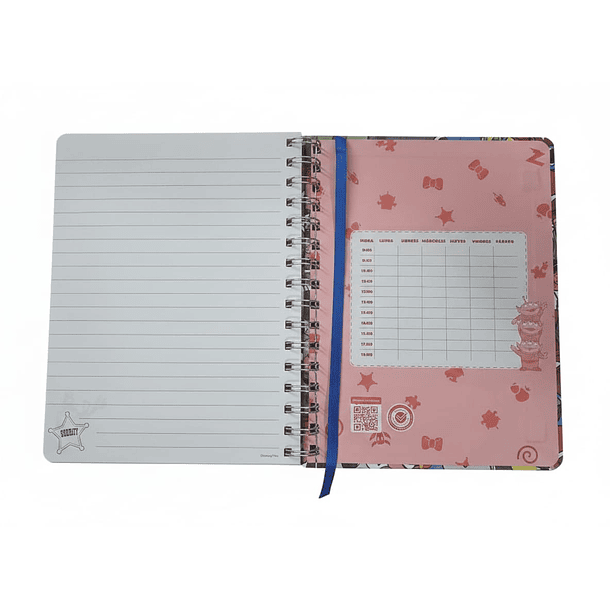 LIBRETA NOTES A5 LÍNEAS MOOVING TOY STORY 2