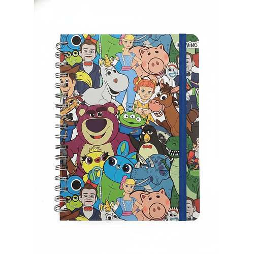 LIBRETA NOTES A5 LÍNEAS MOOVING TOY STORY