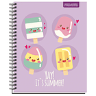 CUADERNO UNIVERSITARIO PROARTE 100H 7MM CUTE PACK 10 8