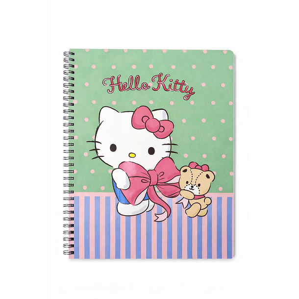 CUADERNO UNIVERSITARIO PROARTE 100H 7MM HELLO KITTY 2026  4