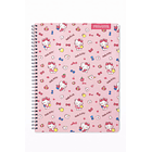 CUADERNO UNIVERSITARIO PROARTE 100H 7MM HELLO KITTY 2026  6