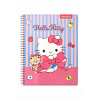 CUADERNO UNIVERSITARIO PROARTE 100H 7MM HELLO KITTY 2026  10
