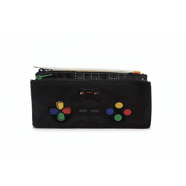 ESTUCHE ESCOLAR TRIPLE GAMMERS HEAD 2