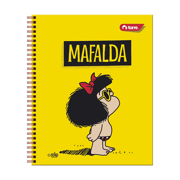 CUADERNO UNIVERSITARIO TORRE 7MM 100H MAFALDA 4