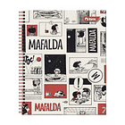 CUADERNO UNIVERSITARIO TORRE 7MM 100H MAFALDA 5