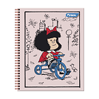 CUADERNO UNIVERSITARIO TORRE 7MM 100H MAFALDA 11