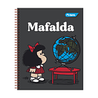 CUADERNO UNIVERSITARIO TORRE 7MM 100H MAFALDA 12