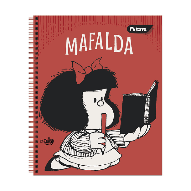 CUADERNO UNIVERSITARIO TORRE 7MM 100H MAFALDA 13