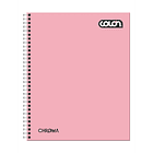 CUADERNO UNIVERSITARIO CHROMA PASTEL 7MM 100H COLON PACK 8 1