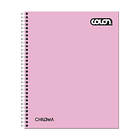 CUADERNO UNIVERSITARIO CHROMA PASTEL 7MM 100H COLON PACK 8 5