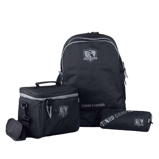 PACK ESCOLAR MOCHILA COLO COLO FANATICOS MOOSE  1