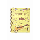 CUADERNO TRIPLE CARTA PROARTE 7MM 150H POMPOMPURIN  1