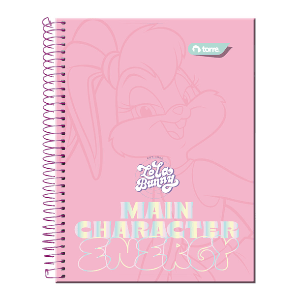 CUADERNO BOOK LOLA BUNNY 7MM 150H TORRE 1