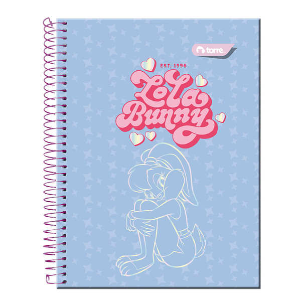 CUADERNO BOOK LOLA BUNNY 7MM 150H TORRE 3