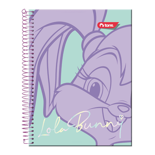 CUADERNO BOOK LOLA BUNNY 7MM 150H TORRE 4