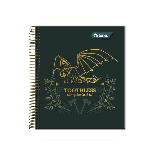 CUADERNO BOOK COMO ENTRENAR A TU DRAGON 7MM 150H TORRE 2