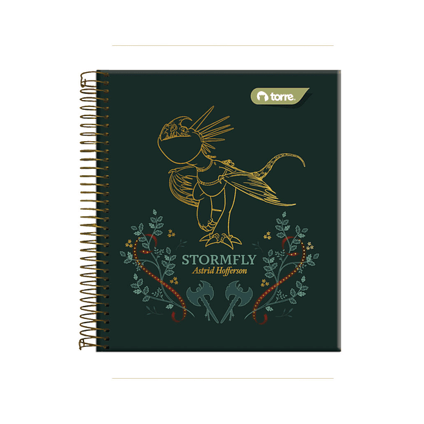 CUADERNO BOOK COMO ENTRENAR A TU DRAGON 7MM 150H TORRE 3