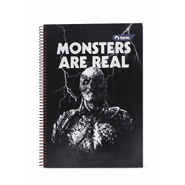 CUADERNO TRIPLE CARTA TORRE 7MM 150H STRANGER THINGS 2