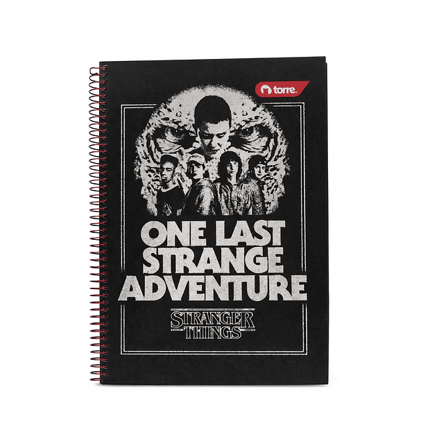 CUADERNO TRIPLE CARTA TORRE 7MM 150H STRANGER THINGS 3