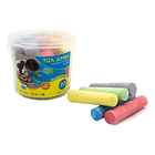 TIZA JUMBO 20 UN COLORES PARA DIBUJO Y ESCRITURA JM 1