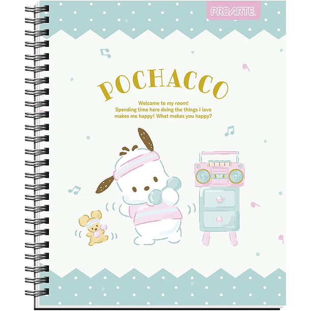 CUADERNO UNIVERSITARIO PROARTE 7MM 100H POCHACCO 2