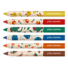 LÁPIZ DE COLOR MY FIRST FABER DE CASTELL 6 COL + SAC 2