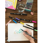 MARCADORES CHROMA ACUARELABLES MOOVING X6 4