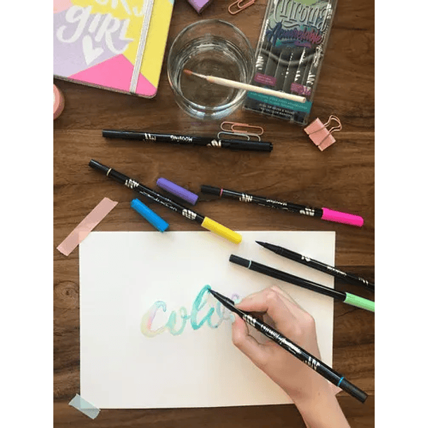 MARCADORES CHROMA ACUARELABLES MOOVING X6 4