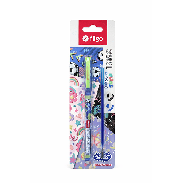 ROLLER GEL BORRABLE BORRAX SE JUMP+ REPUESTO 1