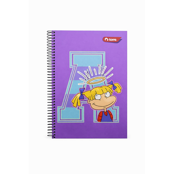 CUADERNO TOP NICKELODEON 7 MM 150 HOJAS TORRE 1