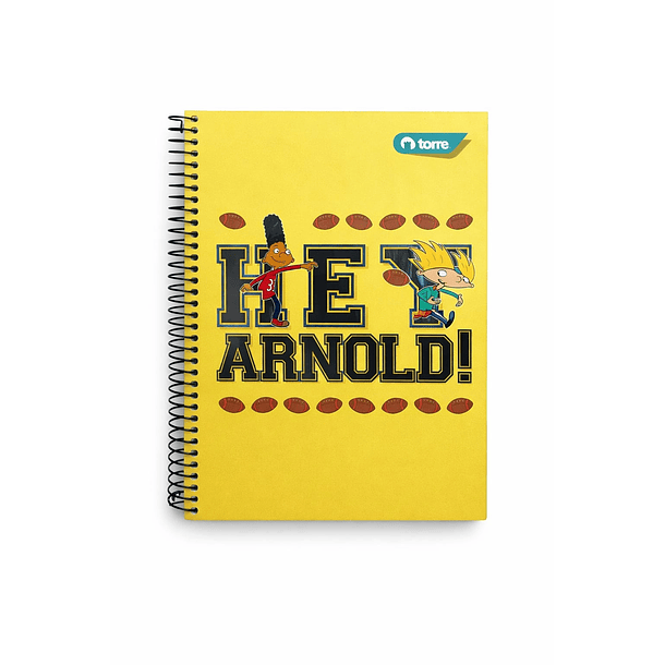 CUADERNO TOP NICKELODEON 7 MM 150 HOJAS TORRE 3
