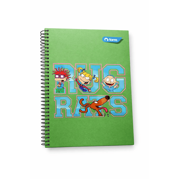 CUADERNO TOP NICKELODEON 7 MM 150 HOJAS TORRE 4
